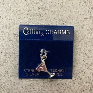 Cellini sterling silver charm